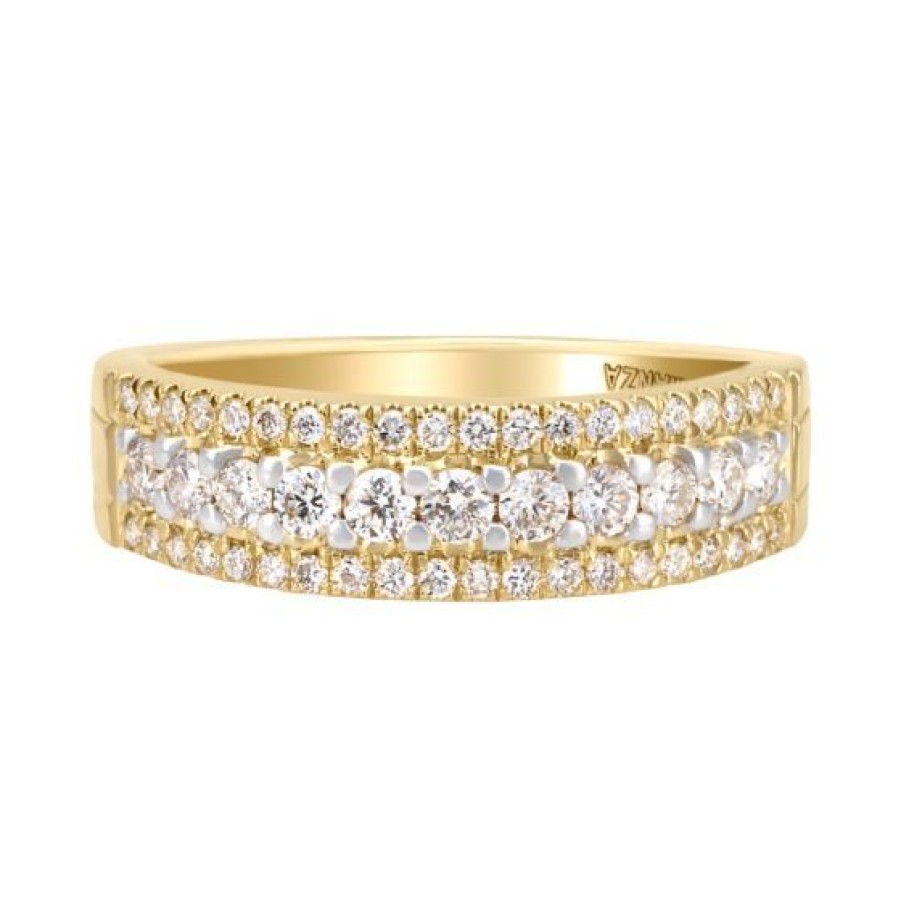 Joyeria Cristal Joyas | Churumbela Oro 14K Con 55 Puntos De Diamante