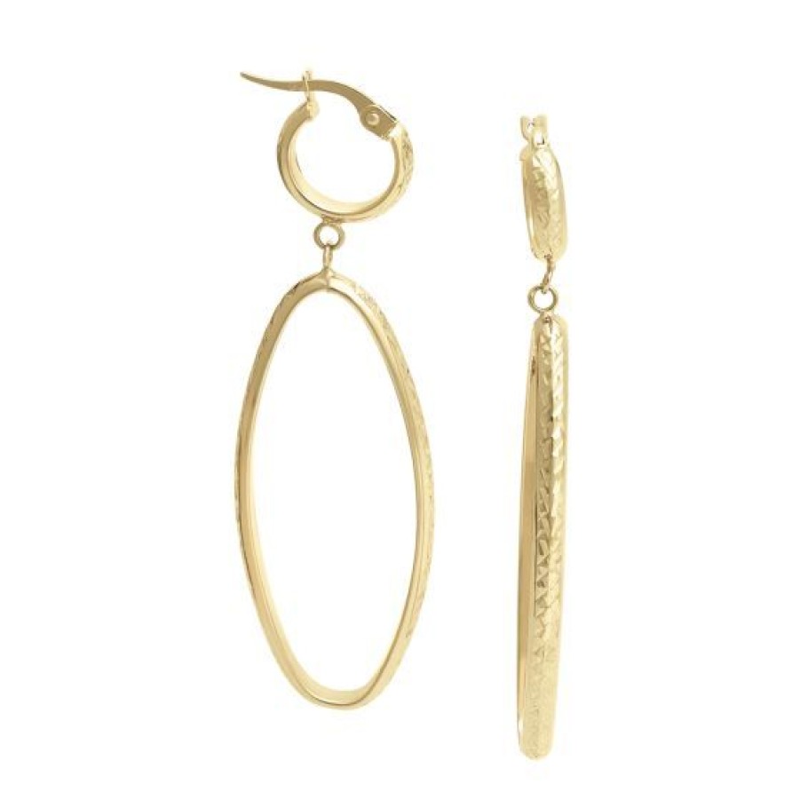 Joyeria Cristal Joyas | Aretes Oro 14K