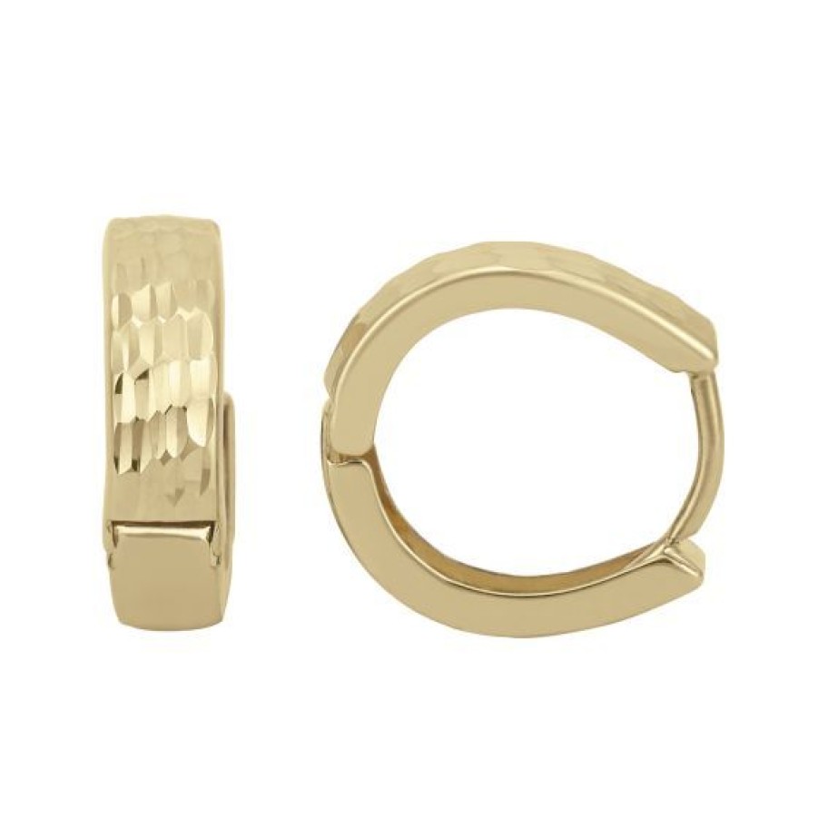 Joyeria Cristal Joyas | Huggies Oro 14K