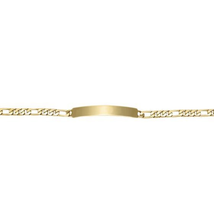 Joyeria Cristal Joyas | Esclava Hombre Figaro 3X1 Oro 14K