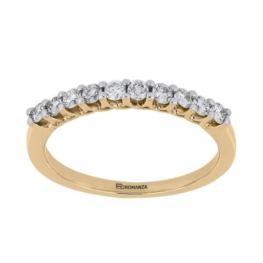 Joyeria Cristal Joyas | Churumbela Oro 14K Con 35 Puntos De Diamante