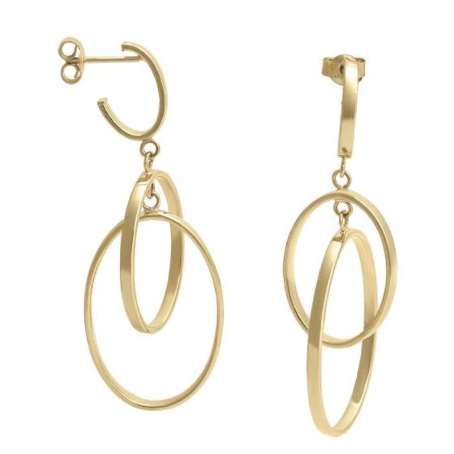 Joyeria Cristal Joyas | Aretes Oro 14K