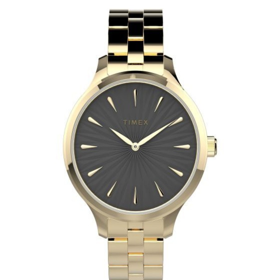 Relojes Cristal Joyas | Reloj Timex Peyton Tw2V06200Vt Para Mujer