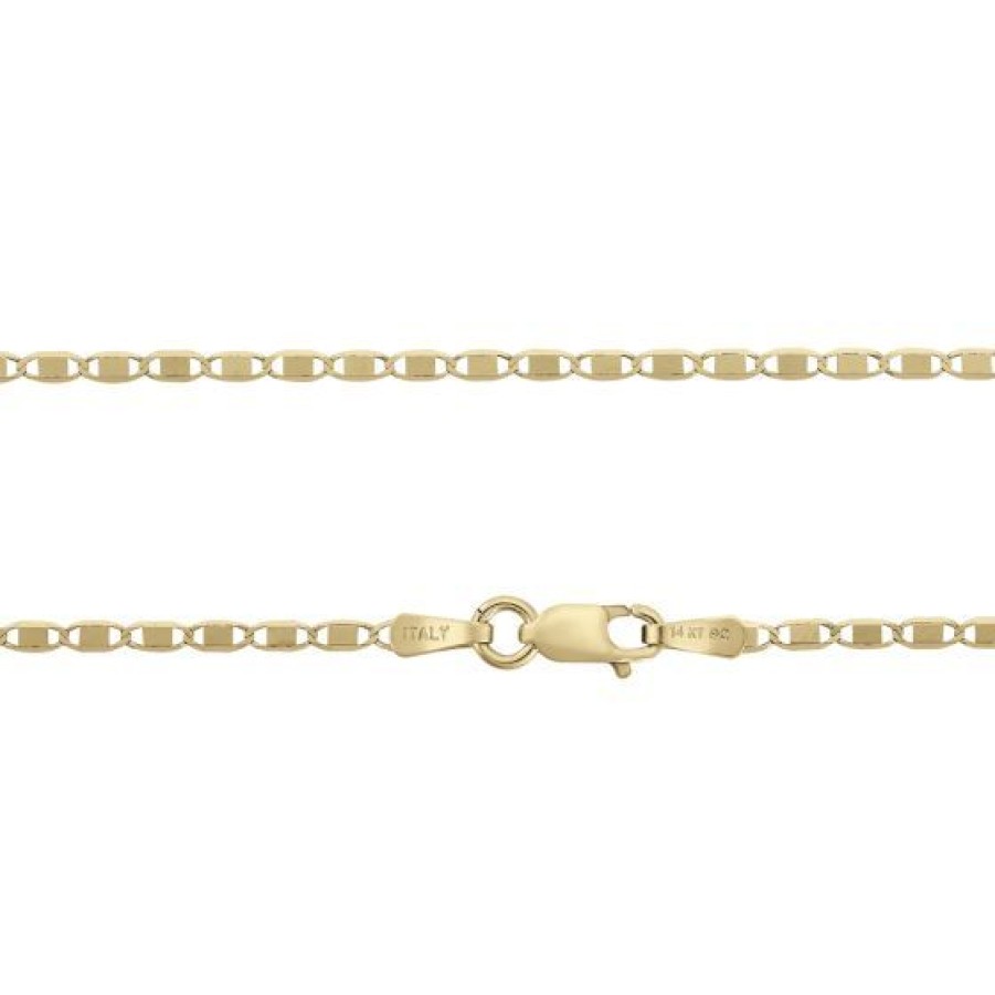 Joyeria Cristal Joyas | Cadena Valentino Oro 14K 40 Cm