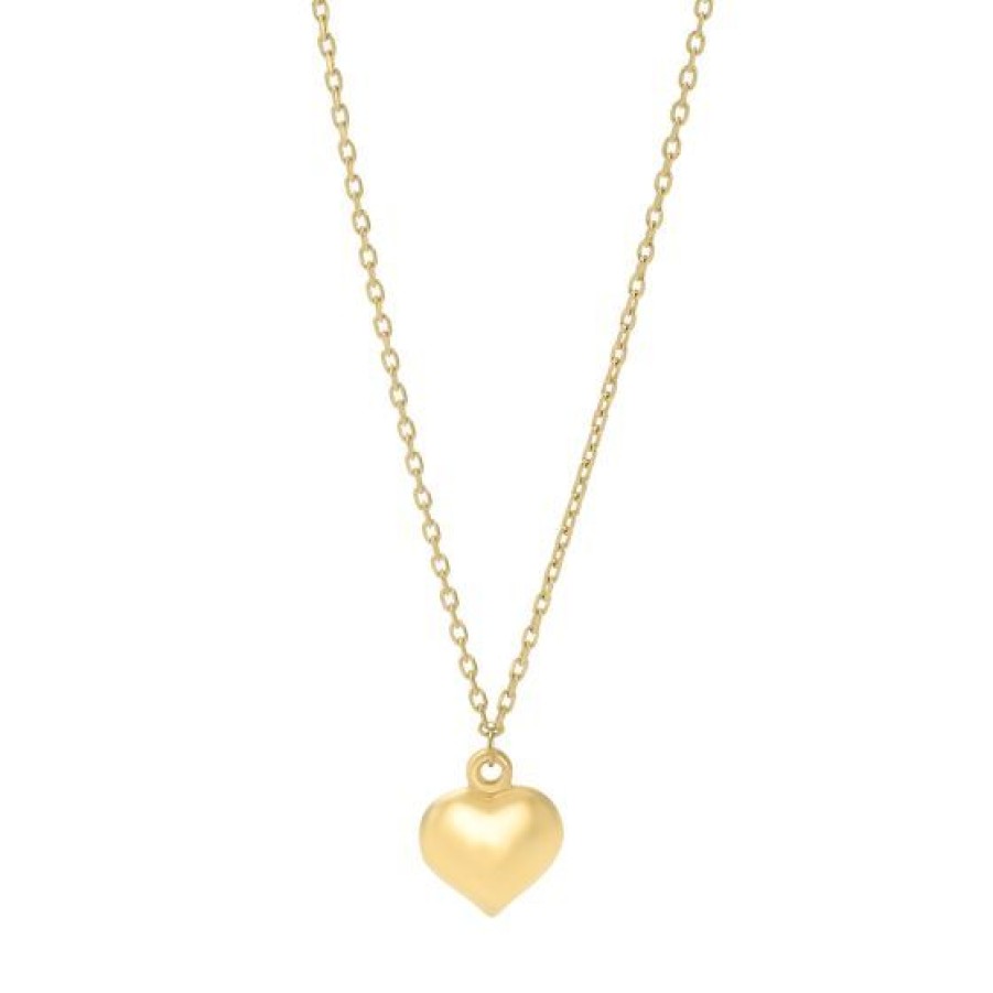 Joyeria Cristal Joyas | Cadena Dije Corazon Oro 14K