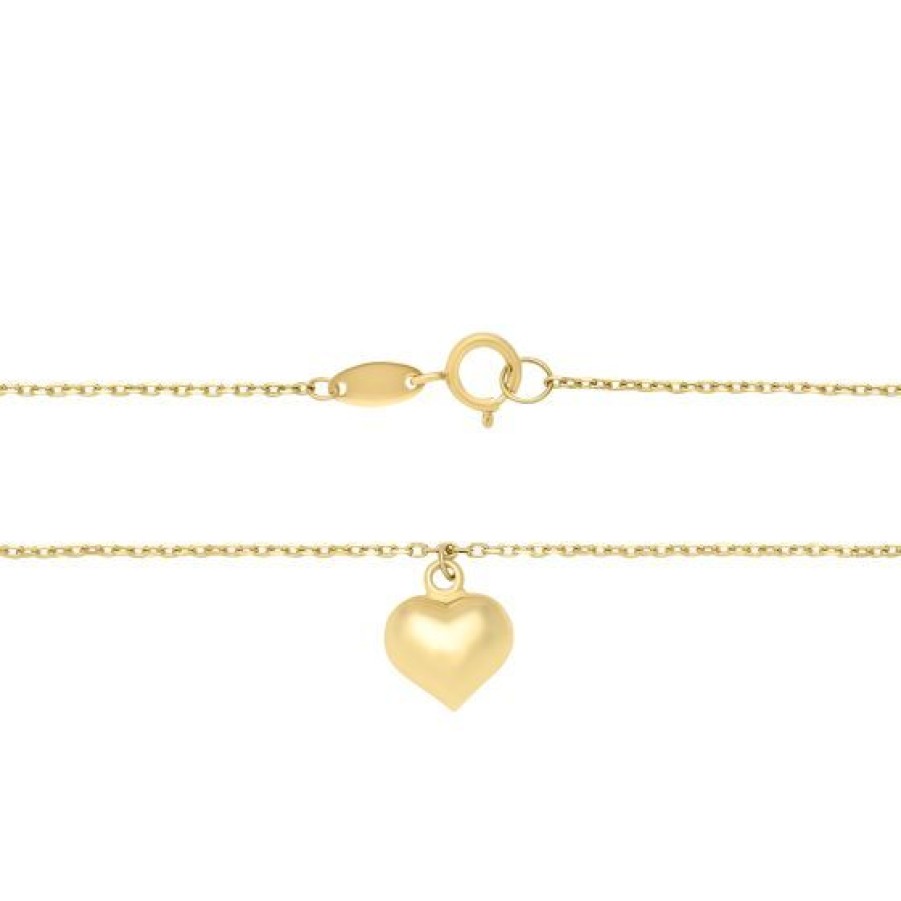 Joyeria Cristal Joyas | Cadena Dije Corazon Oro 14K