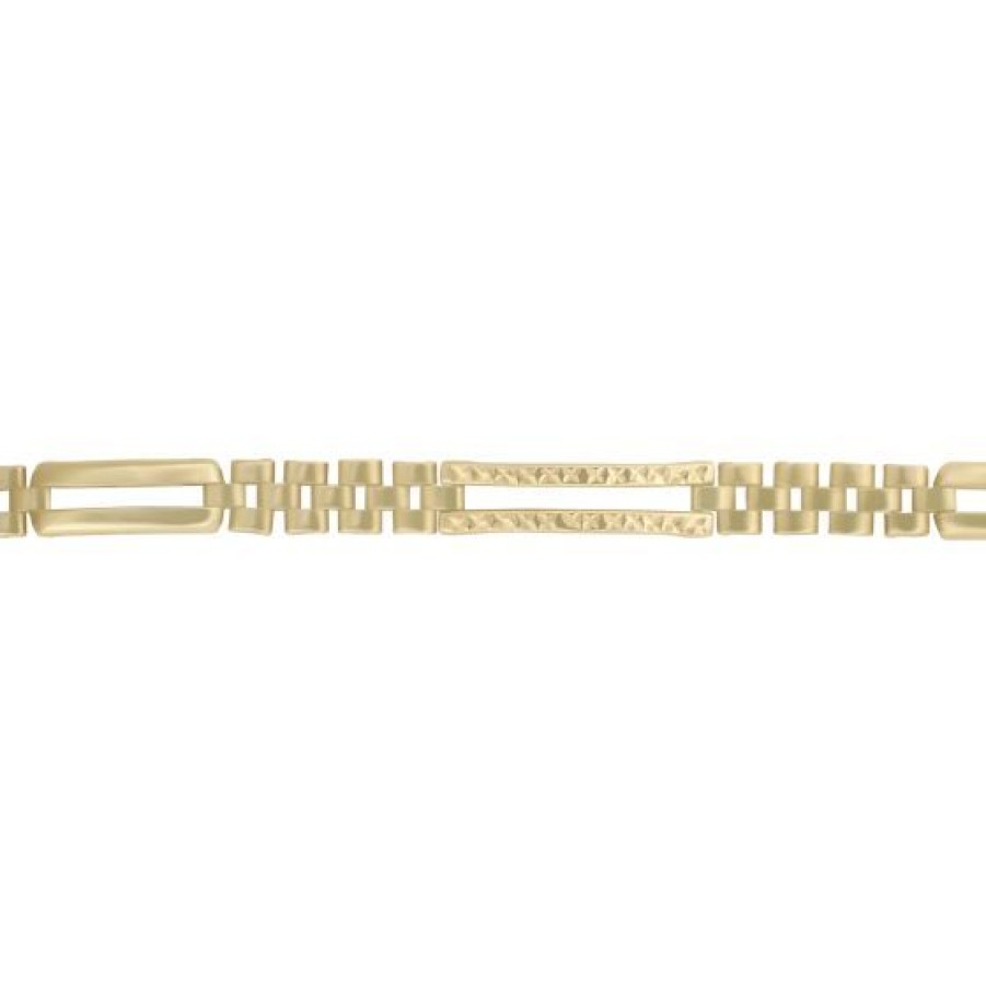 Joyeria Cristal Joyas | Pulsera Dama Oro 14K