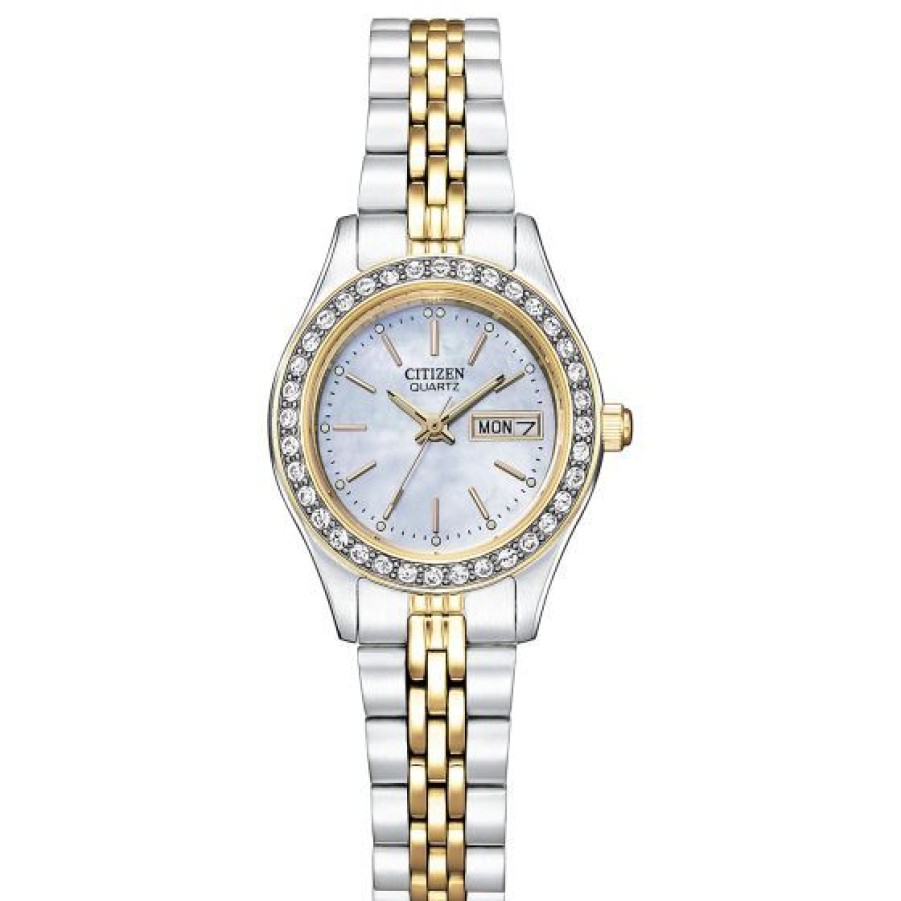 Relojes Cristal Joyas | Reloj Citizen Cuarzo Para Mujer 61491