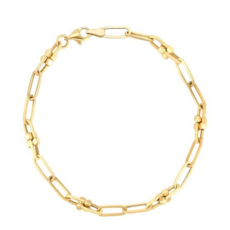 Joyeria Cristal Joyas | Pulsera Oro 14K