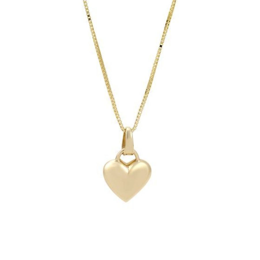 Joyeria Cristal Joyas | Dije Con Cadena Sam Oro 14K Acabado Brillante