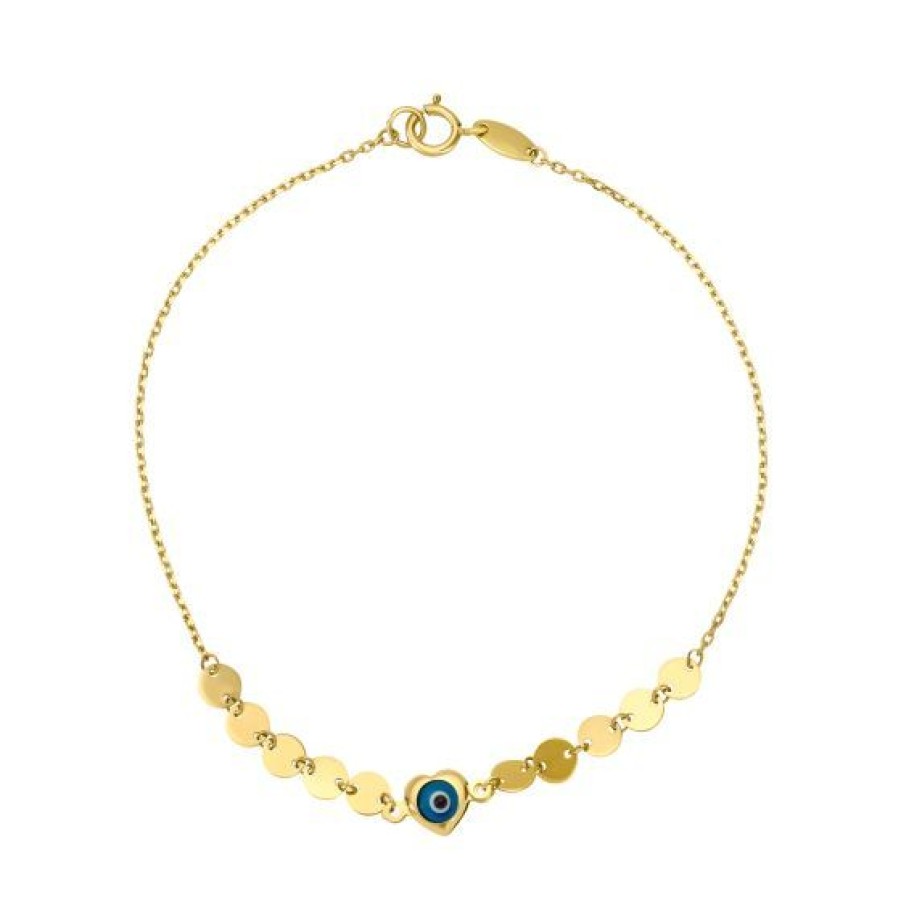 Joyeria Cristal Joyas | Pulsera Oro 14K