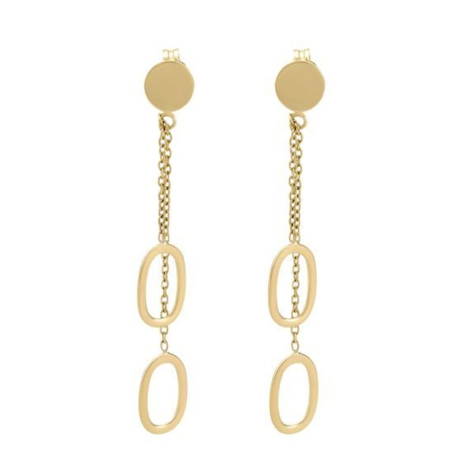 Joyeria Cristal Joyas | Aretes Aros 14K