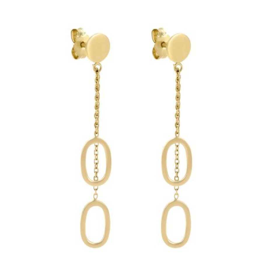 Joyeria Cristal Joyas | Aretes Aros 14K