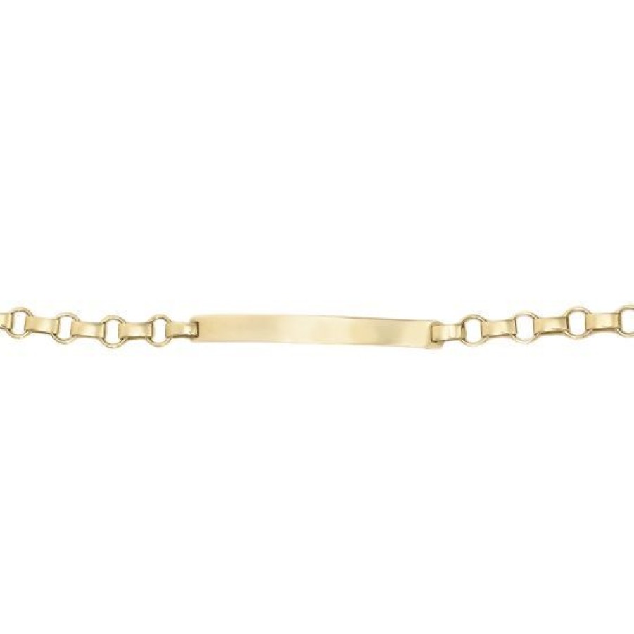 Joyeria Cristal Joyas | Esclava Dama Oro 14K