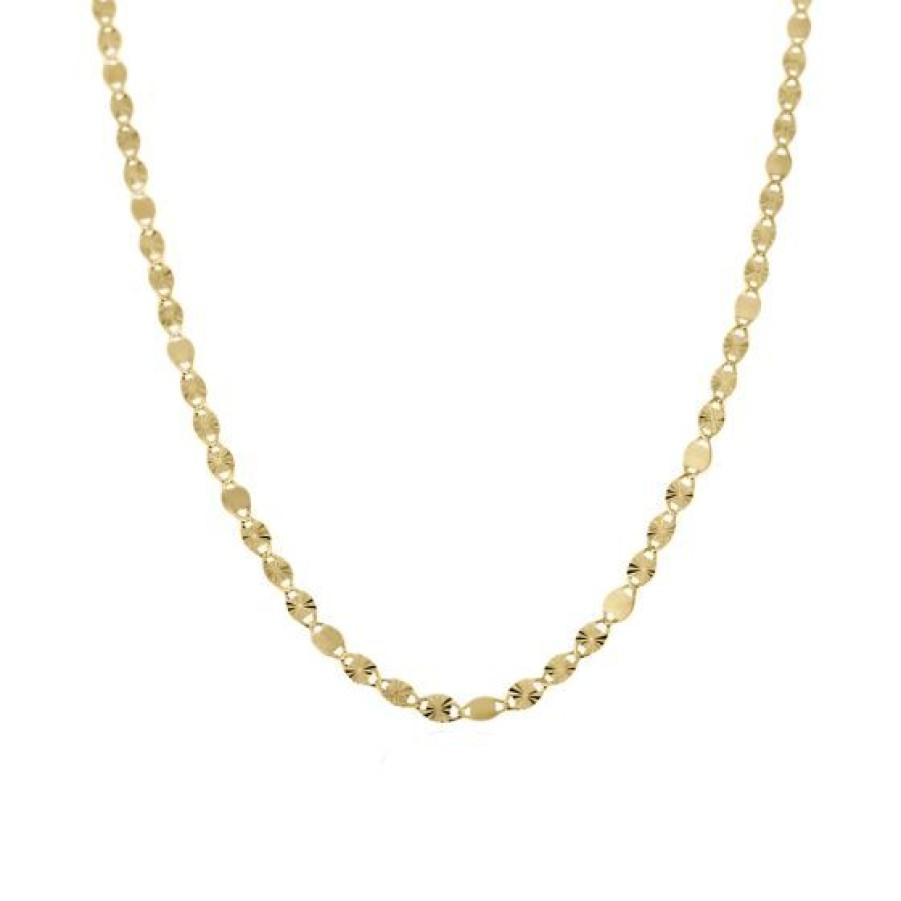 Joyeria Cristal Joyas | Cadena Valentino Oro 14K