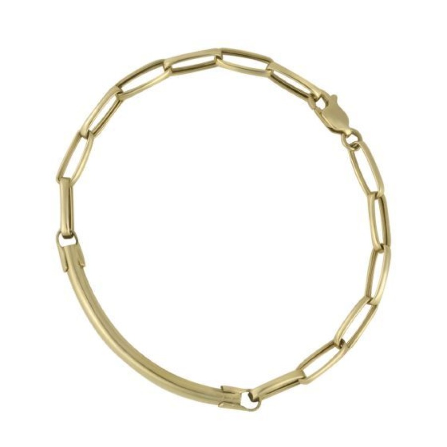 Joyeria Cristal Joyas | Esclava Clip Oro 14K