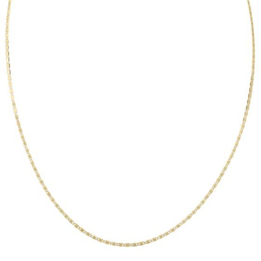 Joyeria Cristal Joyas | Cadena Valentino 25 Oro 14K 35 Cm